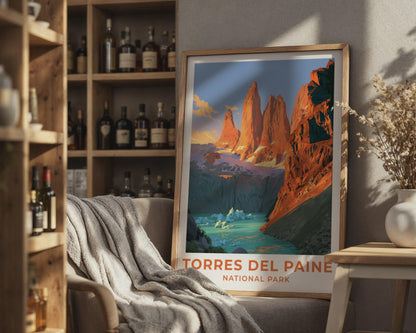 Torres del Paine Poster - WanderWall