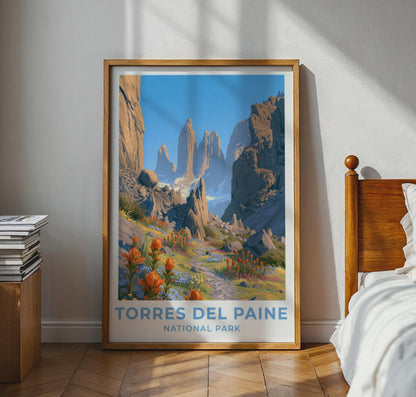 Torres del Paine Poster - WanderWall
