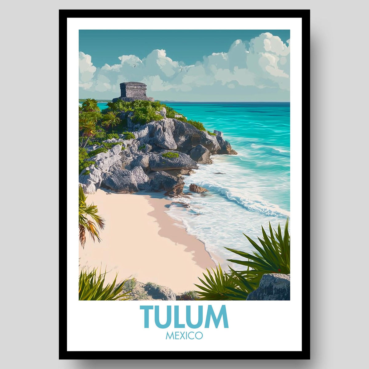 Tulum Poster - WanderWall
