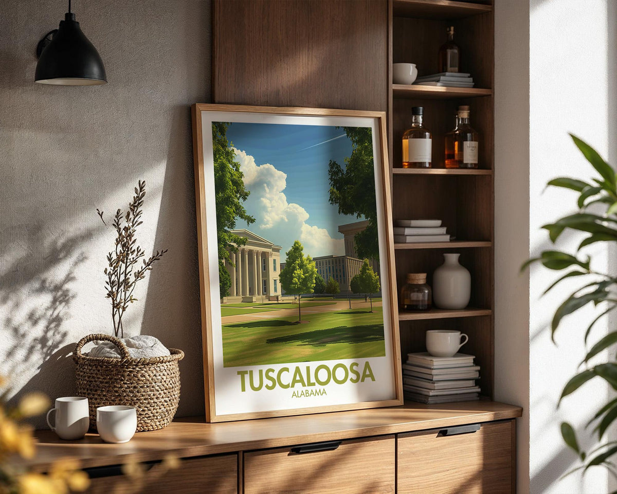 Tuscaloosa Poster - WanderWall