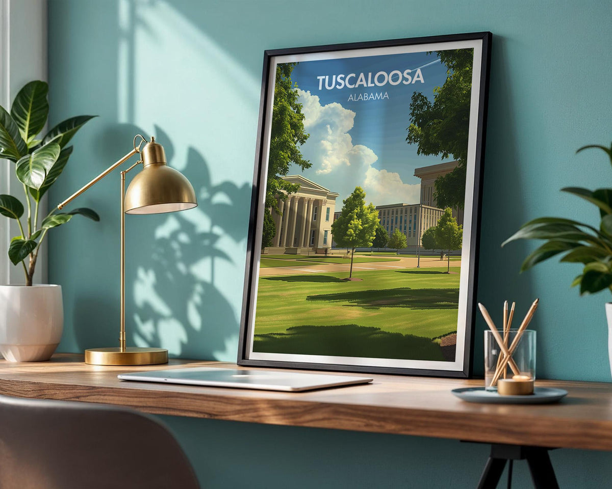 Tuscaloosa Poster - WanderWall