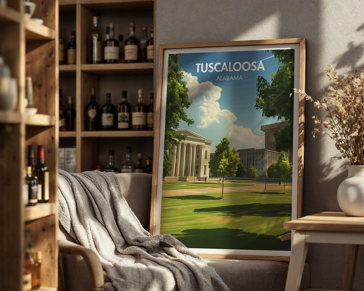 Tuscaloosa Poster - WanderWall