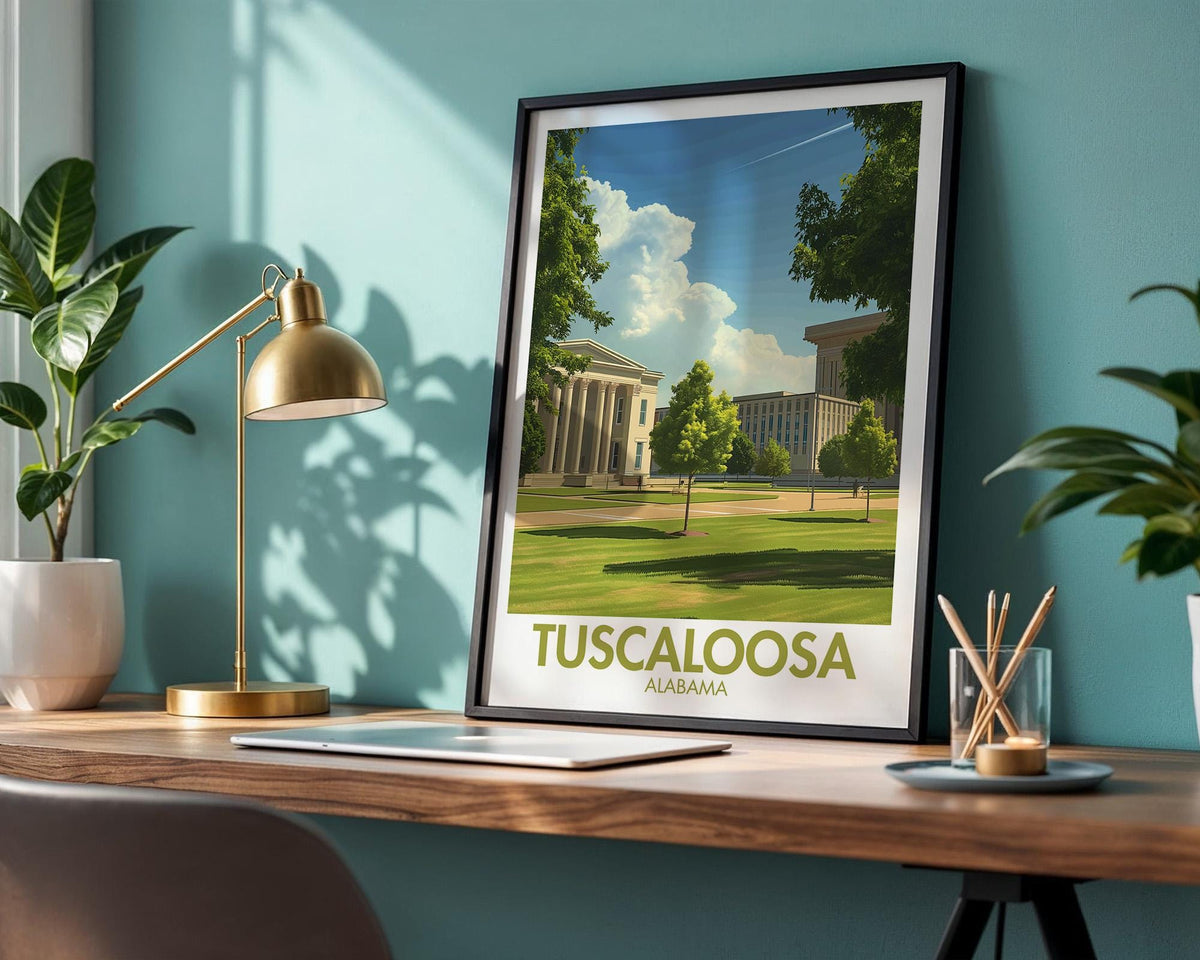 Tuscaloosa Poster - WanderWall