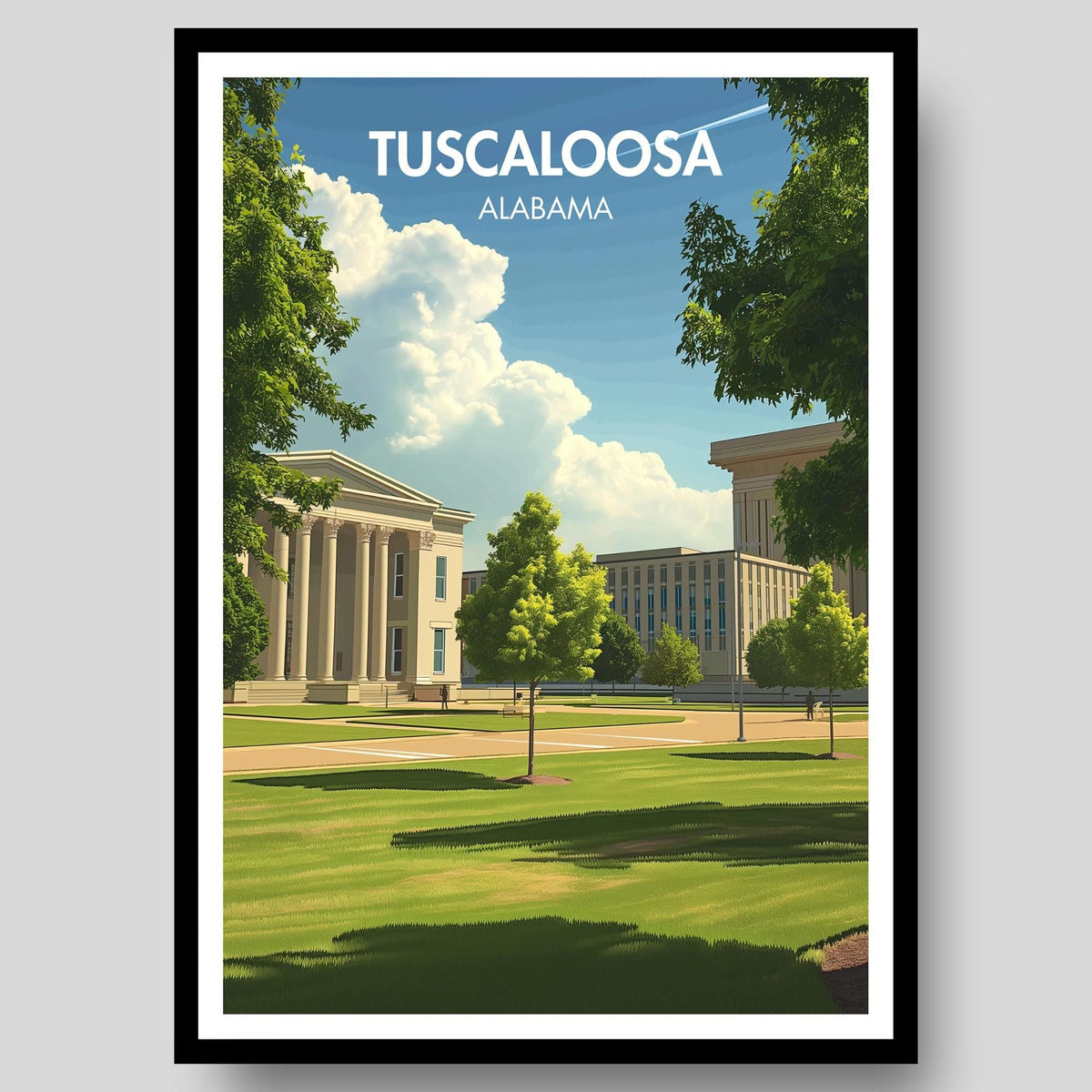 Tuscaloosa Poster - WanderWall