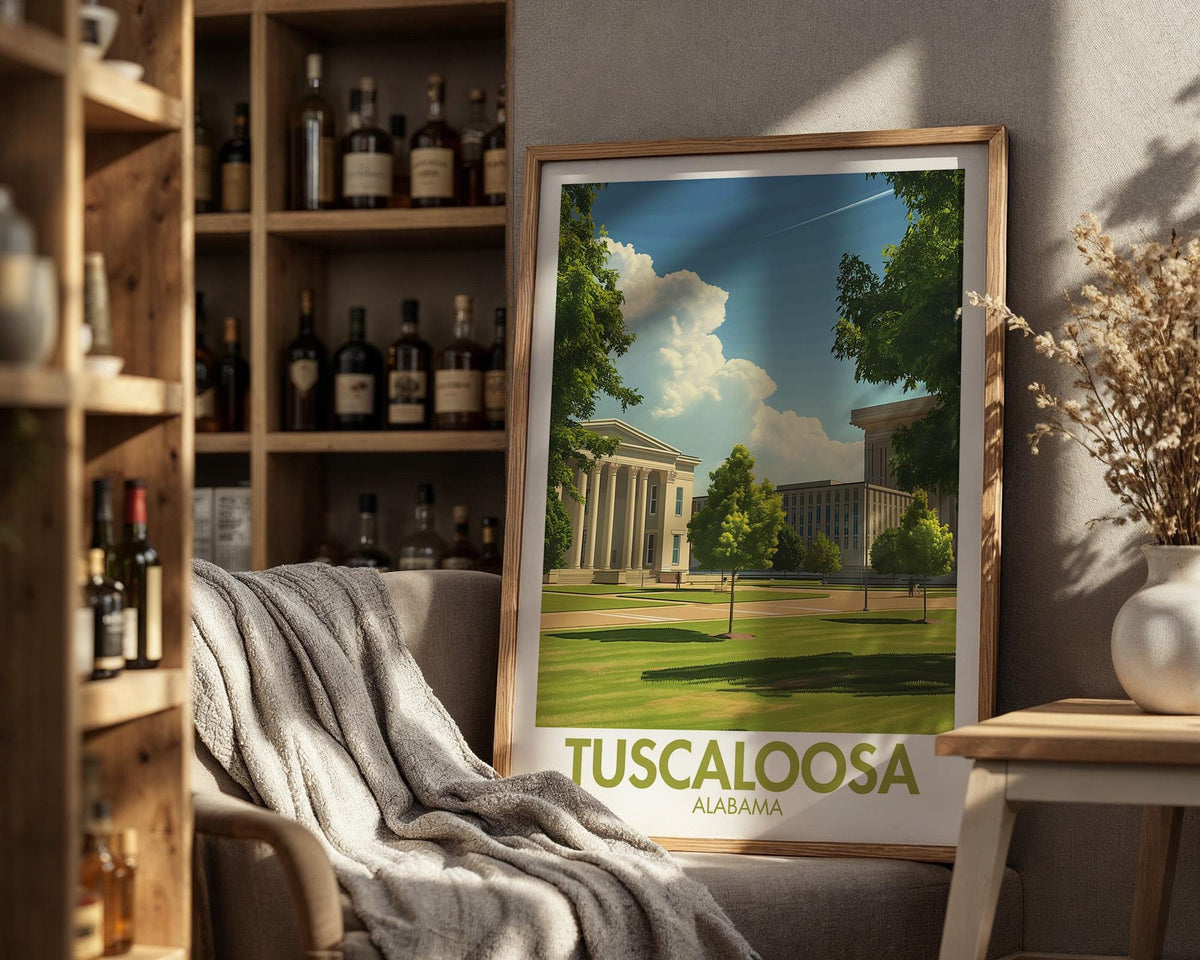 Tuscaloosa Poster - WanderWall