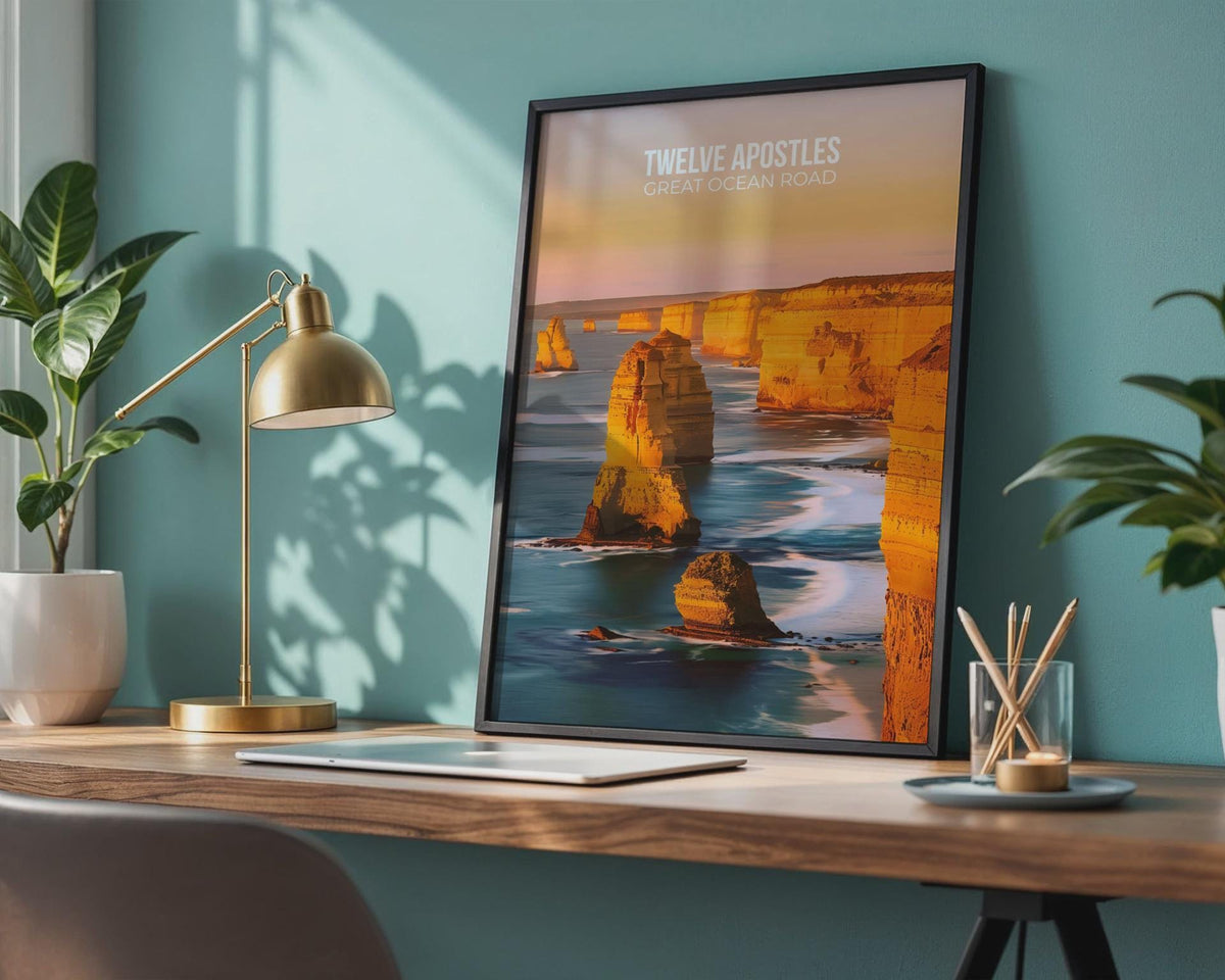 Twelve Apostles Great Ocean Road Poster Print Wall Art - WanderWall