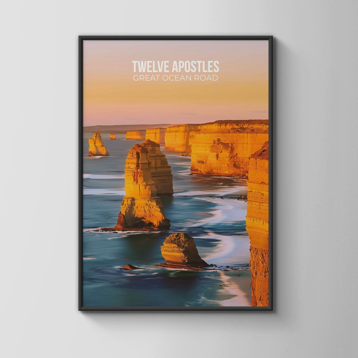 Twelve Apostles Great Ocean Road Poster Print Wall Art - WanderWall