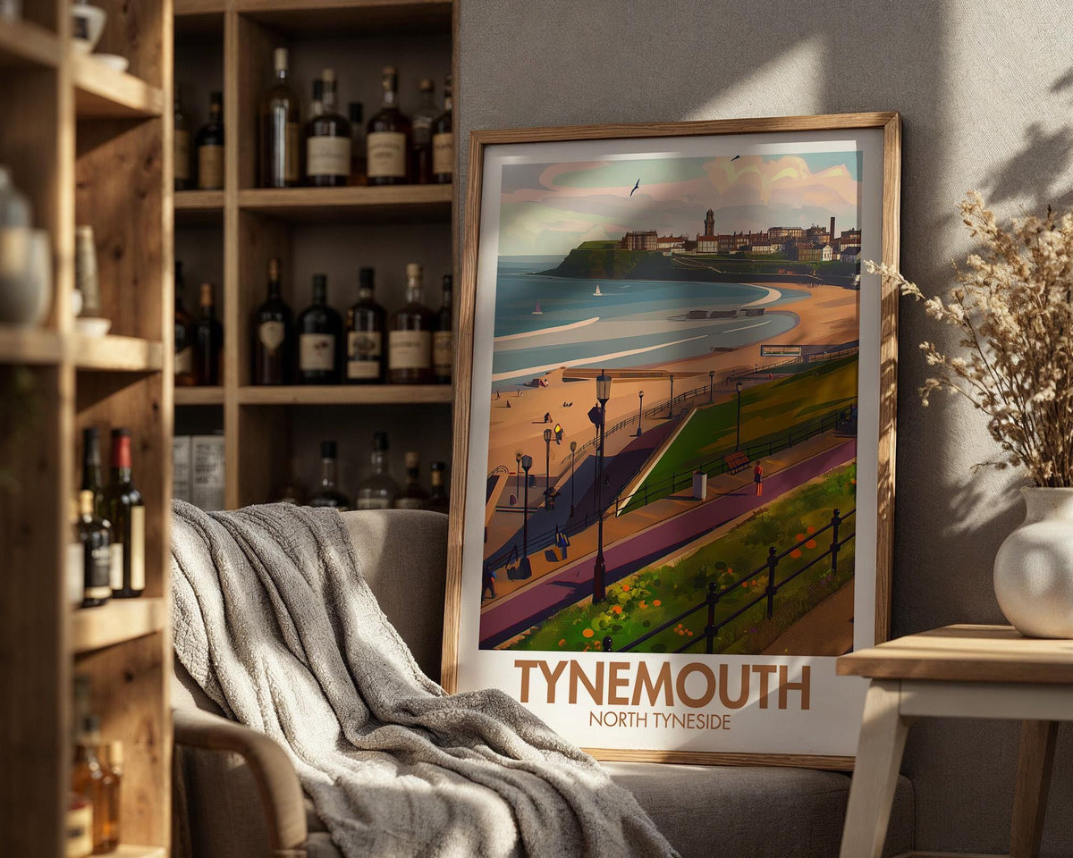 Tynemouth Poster - WanderWall