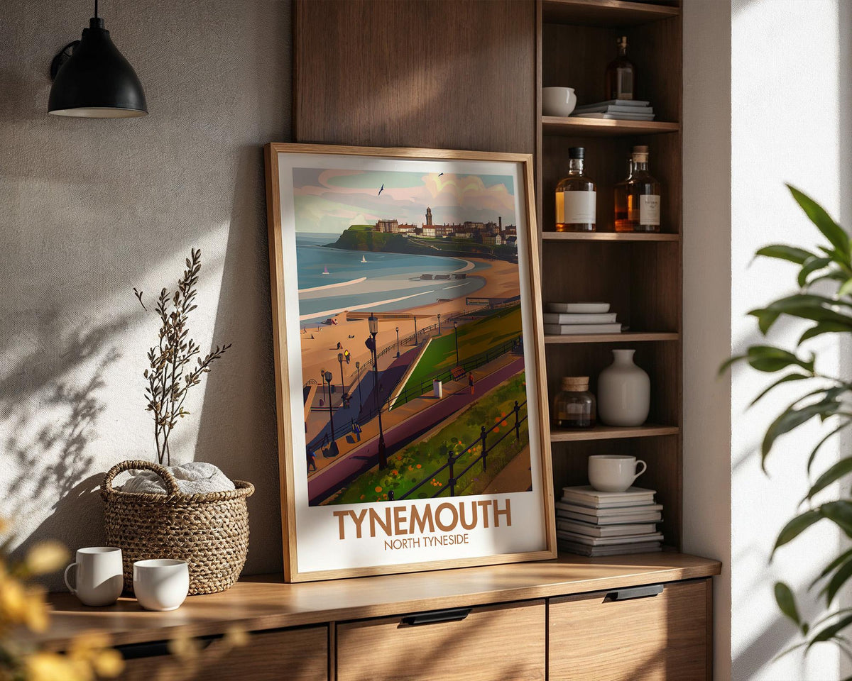 Tynemouth Poster - WanderWall