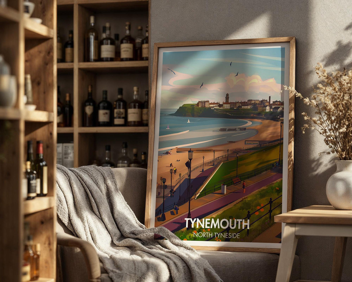 Tynemouth Poster - WanderWall