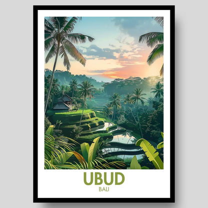 Ubud Poster - WanderWall