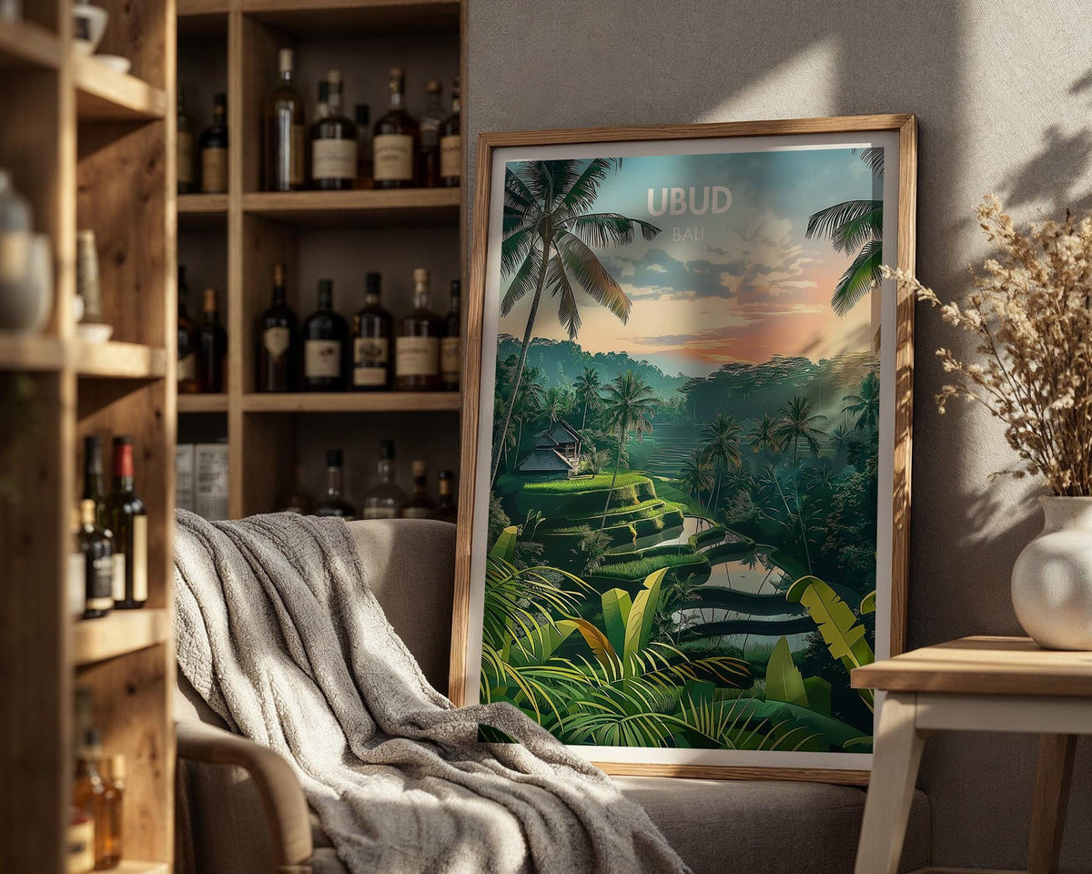Ubud Poster - WanderWall