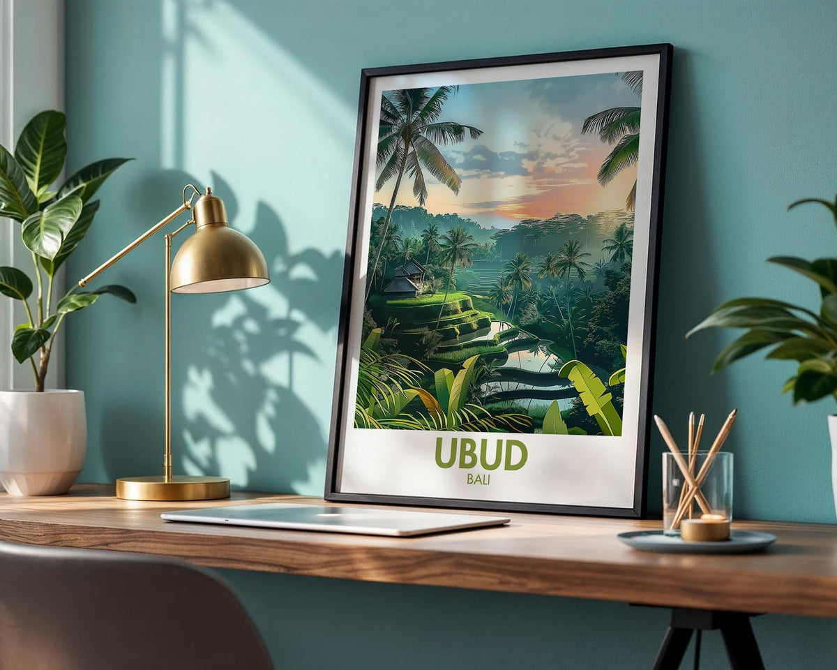 Ubud Poster - WanderWall