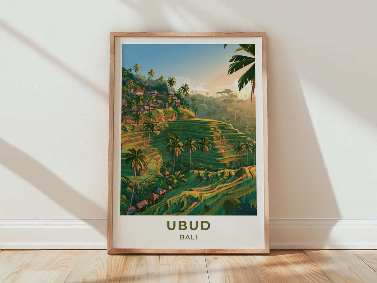 Ubud Poster - WanderWall