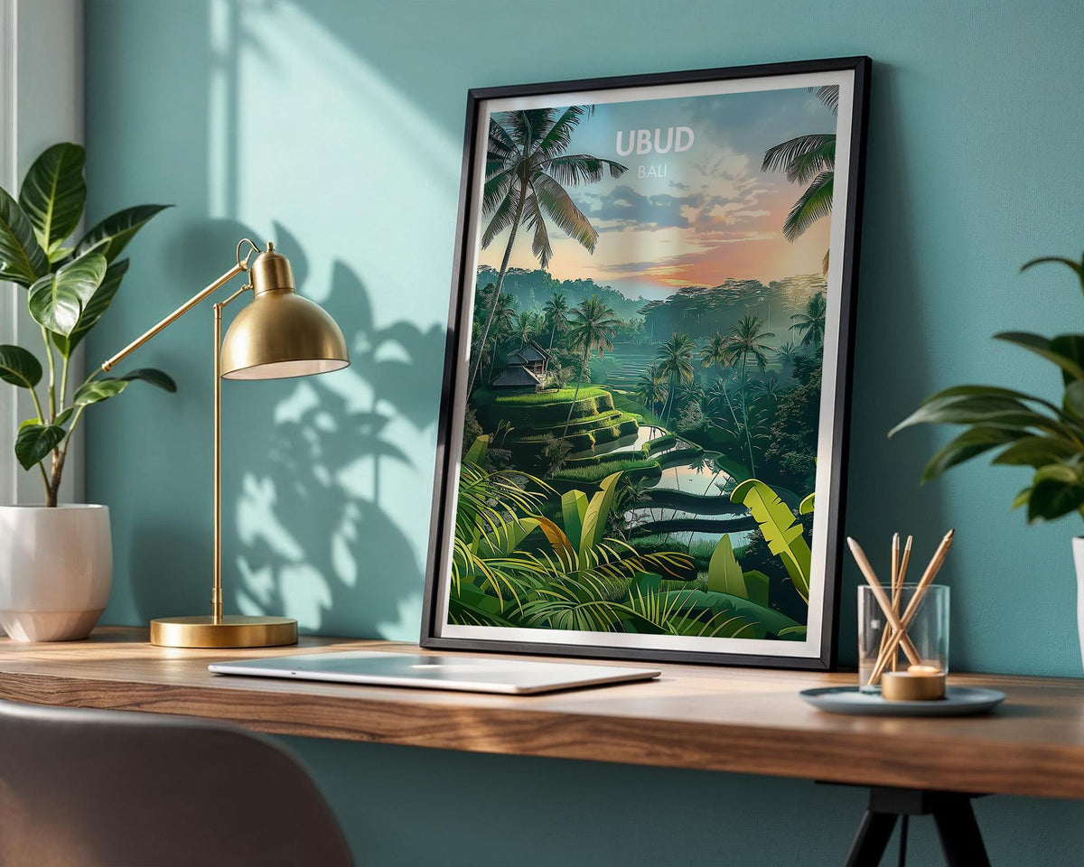 Ubud Poster - WanderWall