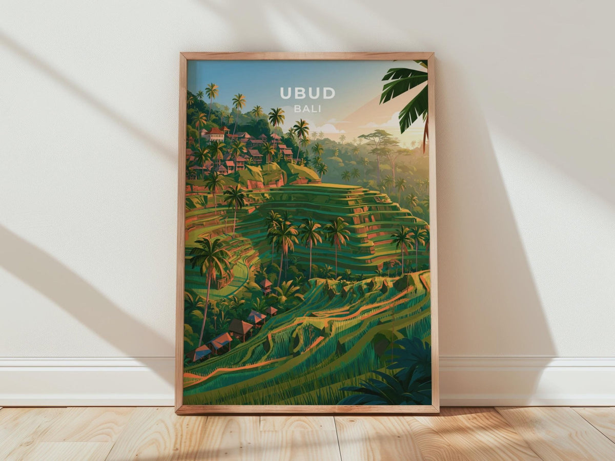 Ubud Poster - WanderWall