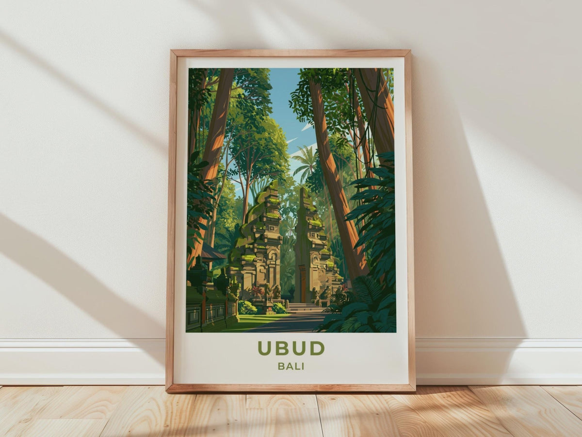 Ubud Poster - WanderWall