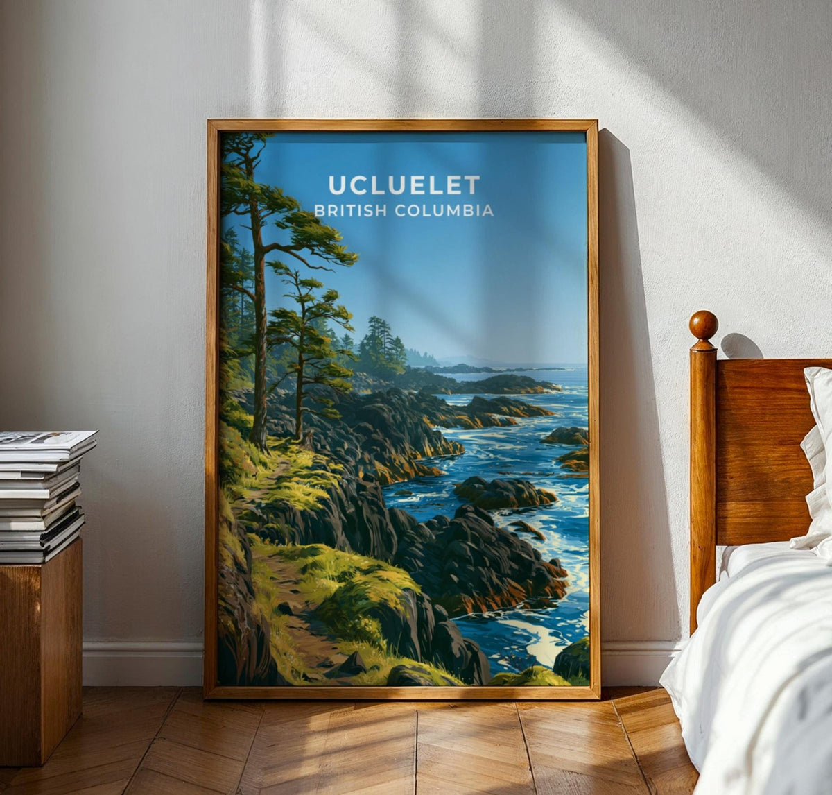 Ucluelet British Columbia Travel Poster - WanderWall