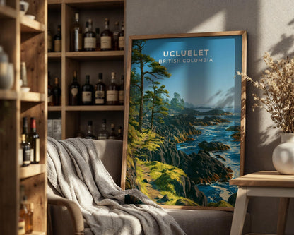 Ucluelet British Columbia Travel Poster - WanderWall