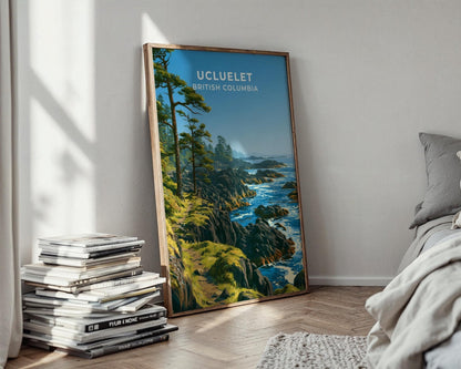 Ucluelet British Columbia Travel Poster - WanderWall