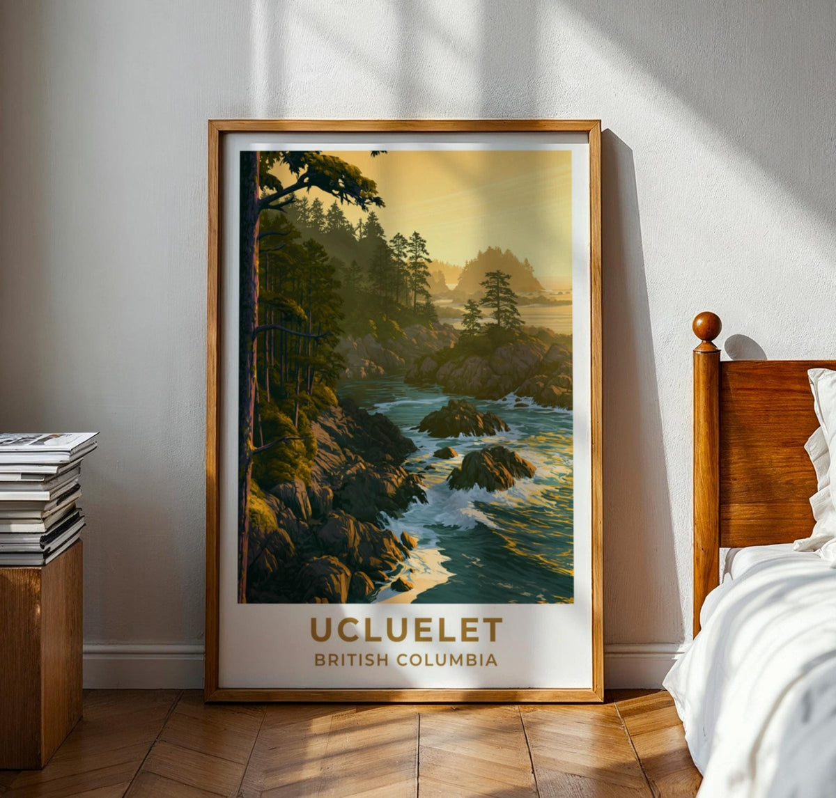 Ucluelet British Columbia Travel Poster - WanderWall