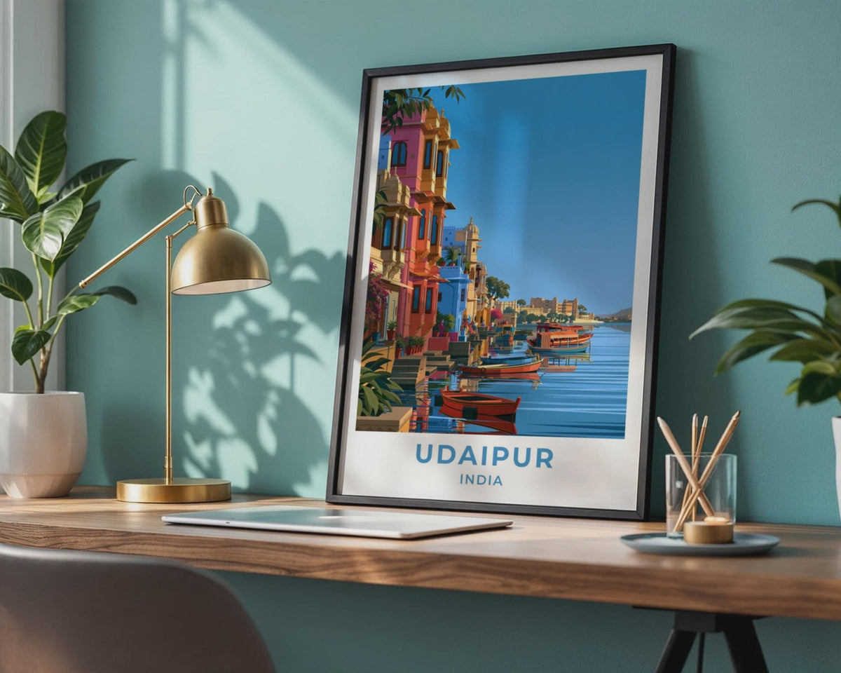 Udaipur Poster - WanderWall