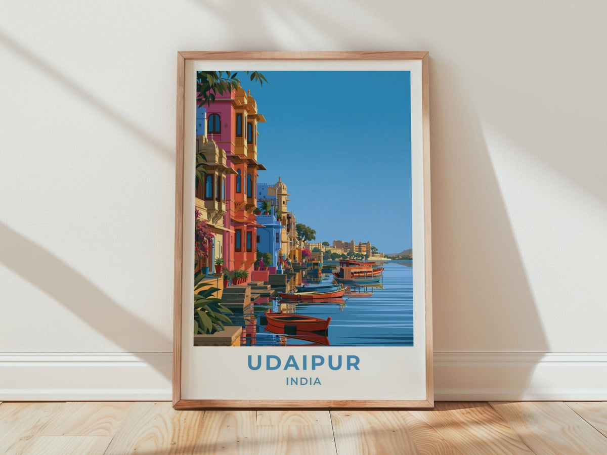 Udaipur Poster - WanderWall
