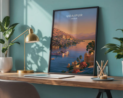 Udaipur Poster - WanderWall