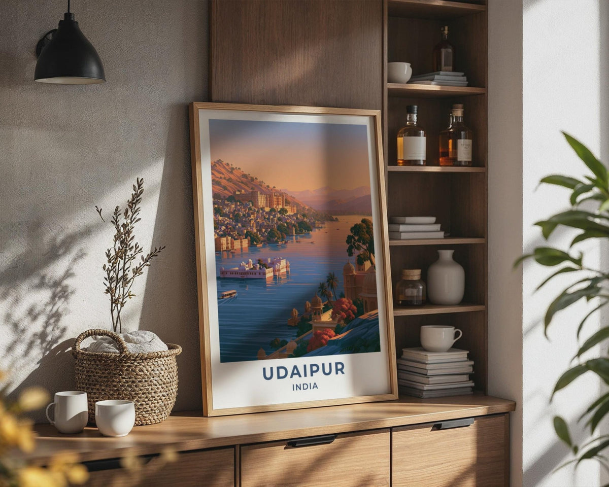 Udaipur Poster - WanderWall