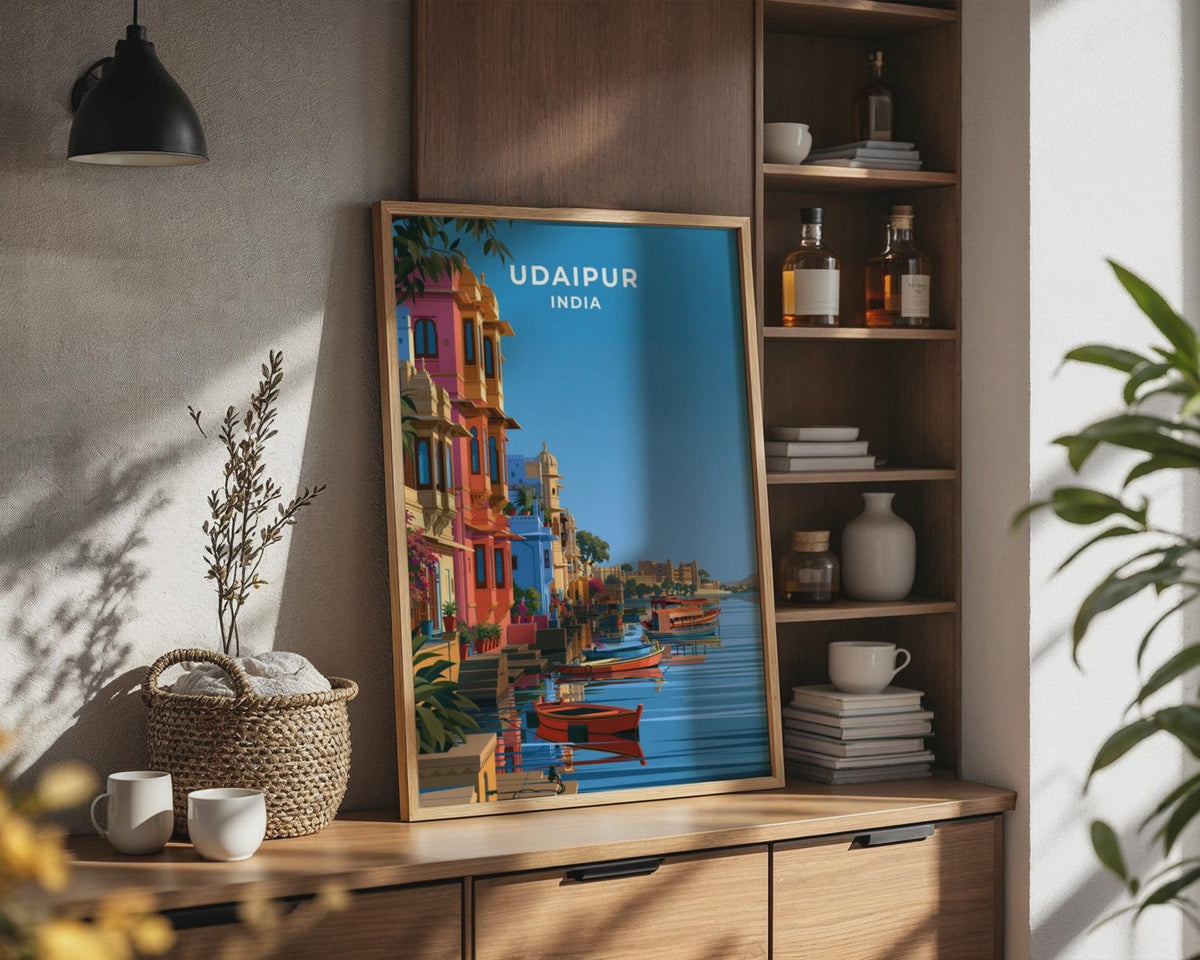 Udaipur Poster - WanderWall
