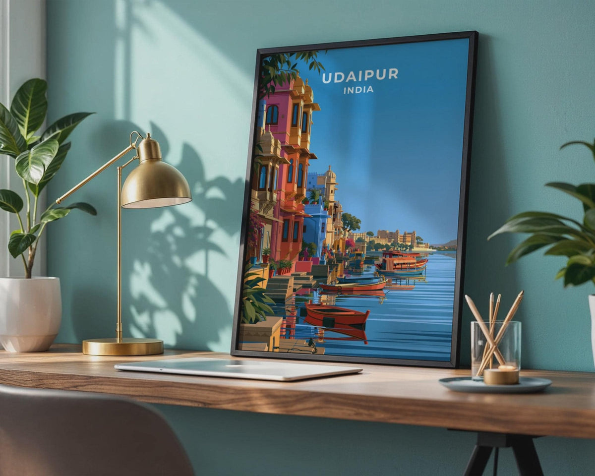 Udaipur Poster - WanderWall