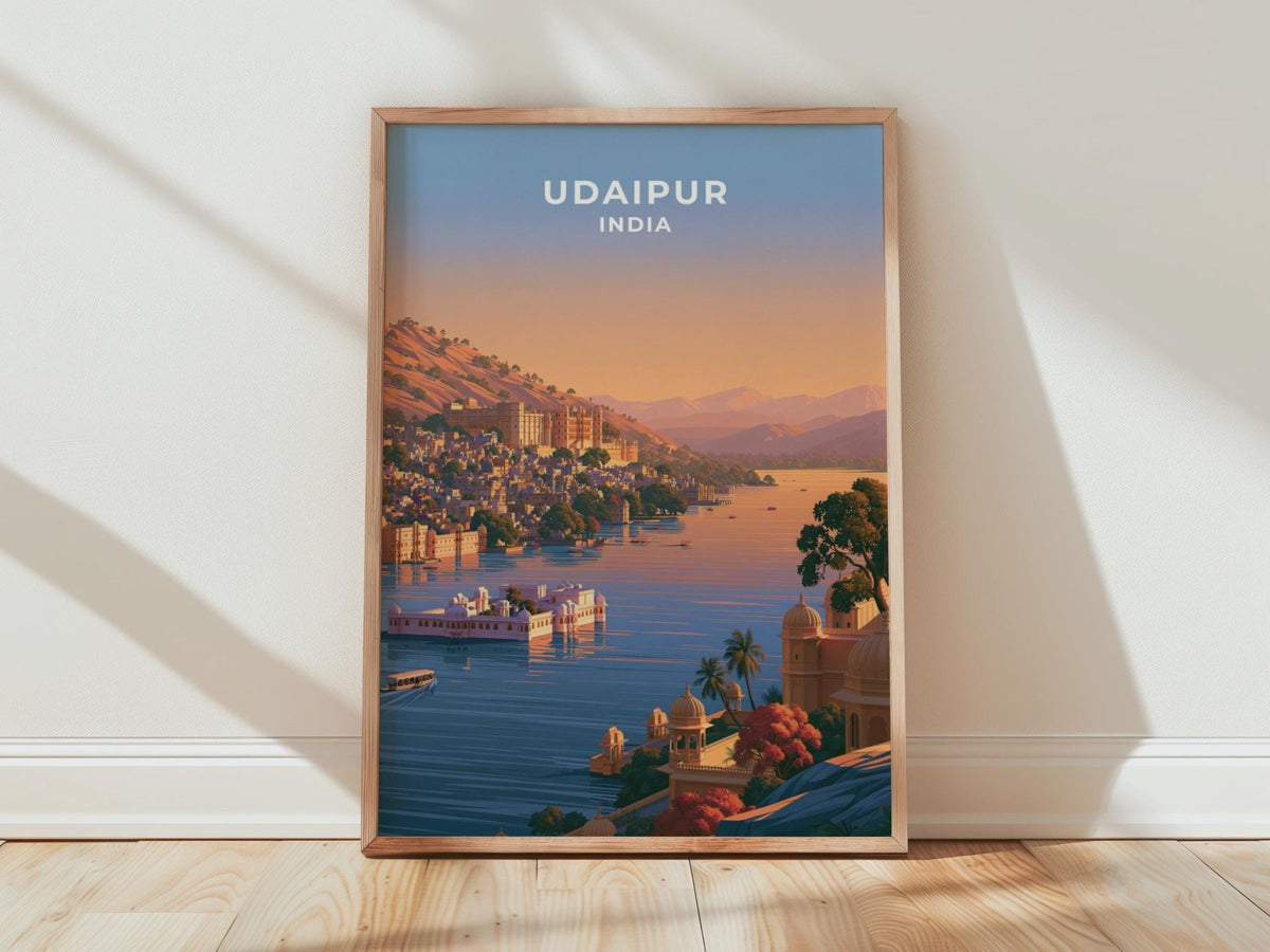 Udaipur Poster - WanderWall
