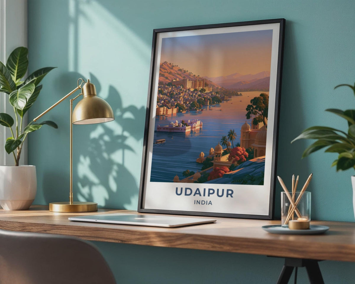 Udaipur Poster - WanderWall