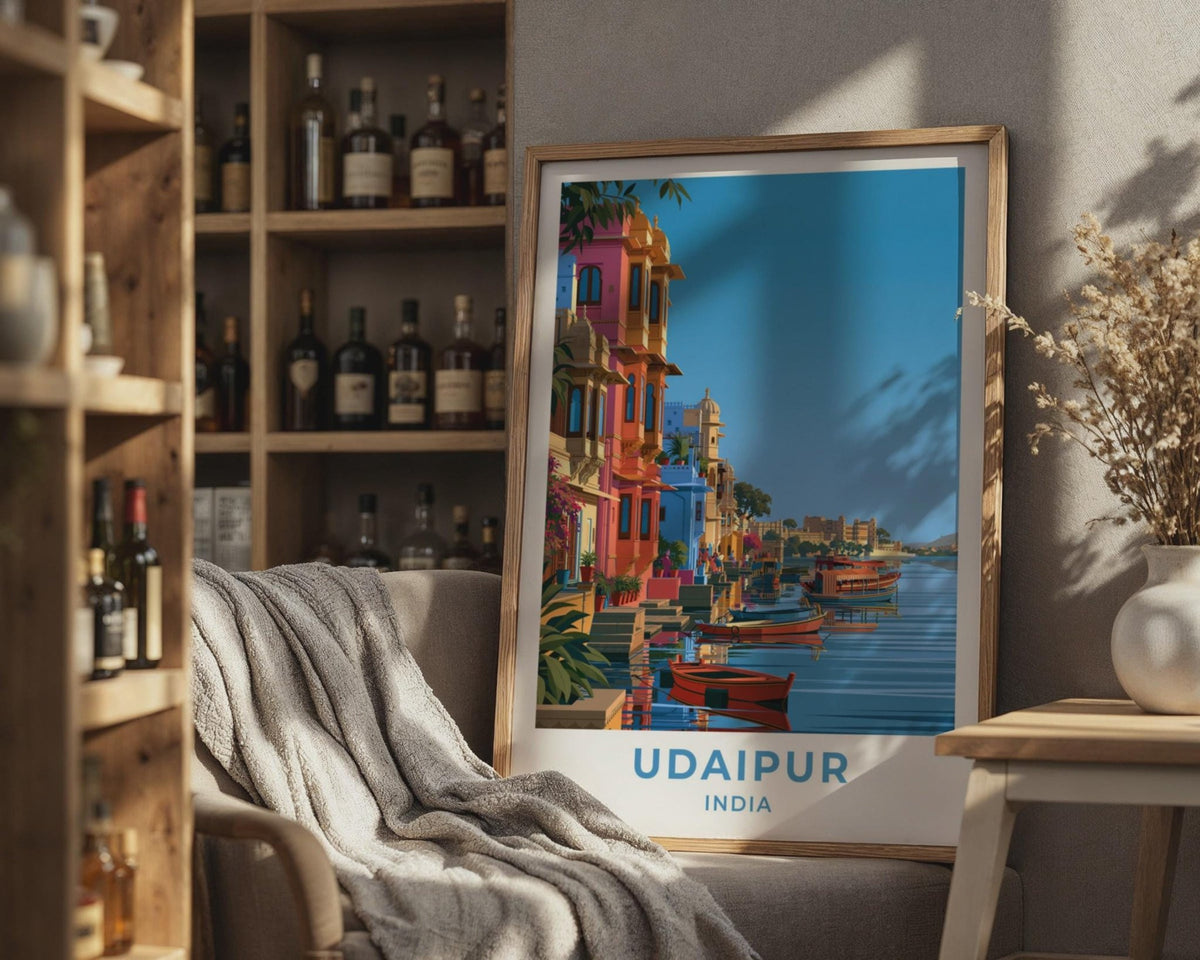 Udaipur Poster - WanderWall