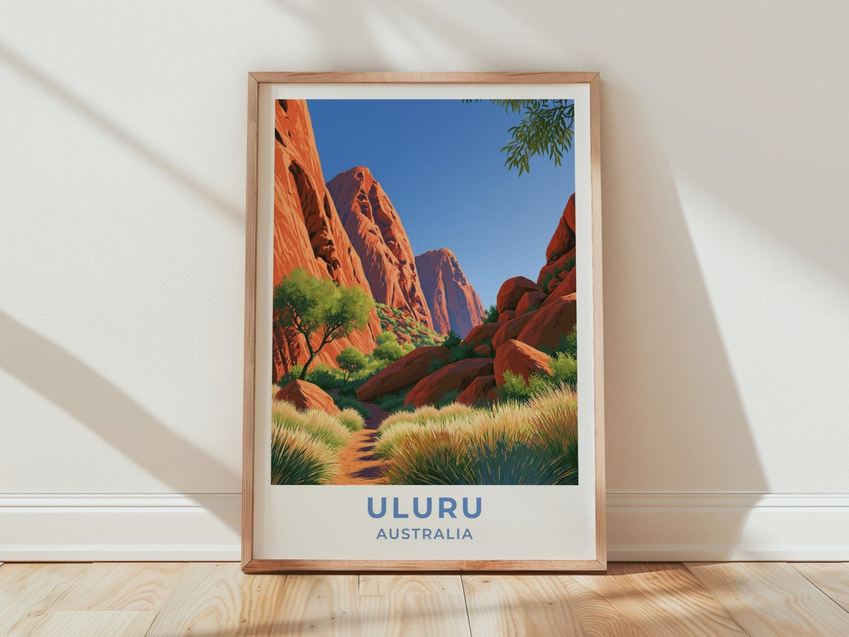 Uluru Poster - WanderWall