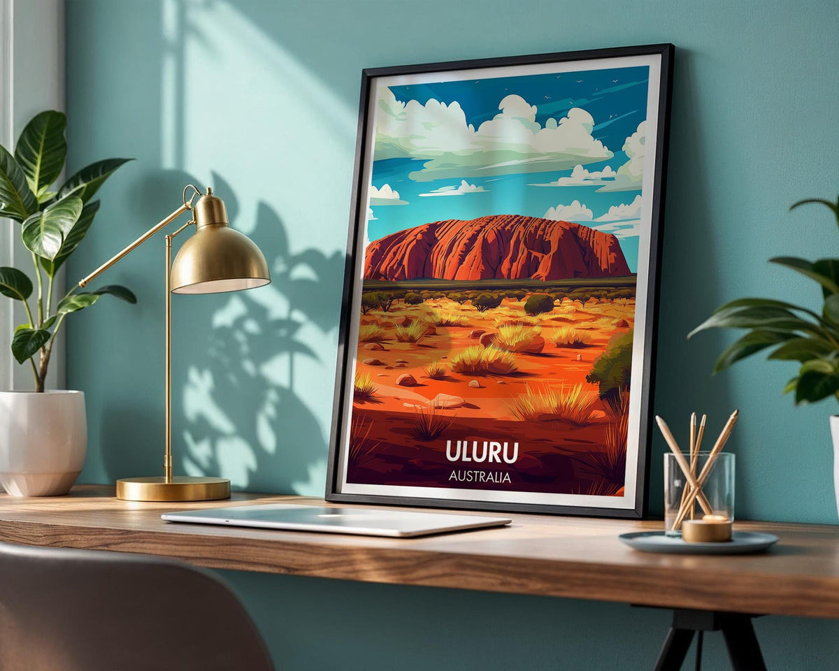 Uluru Poster - WanderWall