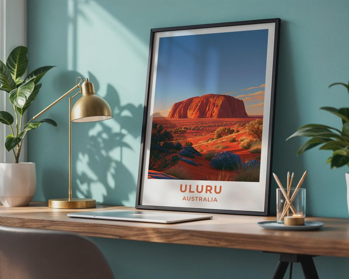 Uluru Poster - WanderWall