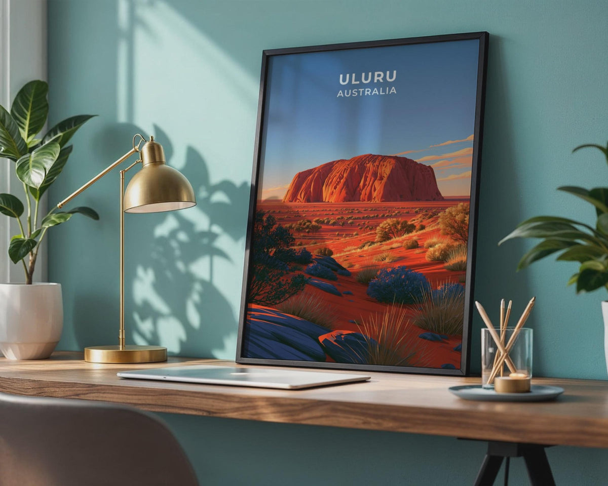 Uluru Poster - WanderWall