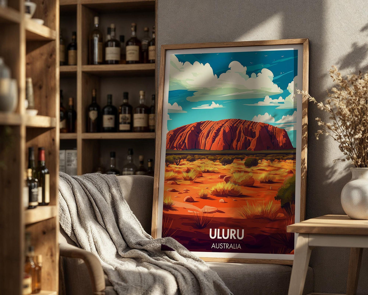 Uluru Poster - WanderWall