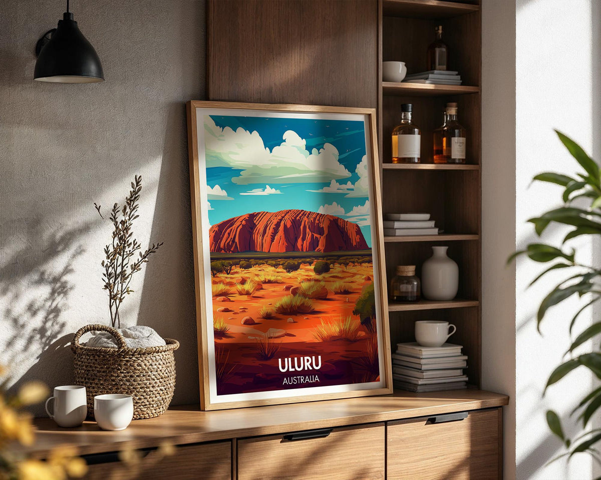 Uluru Poster - WanderWall