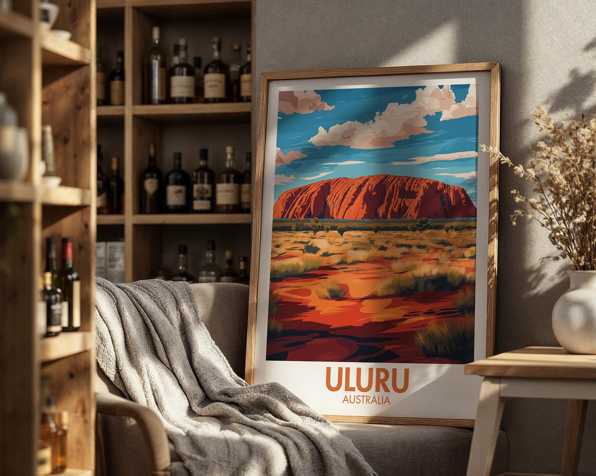 Uluru Poster - WanderWall