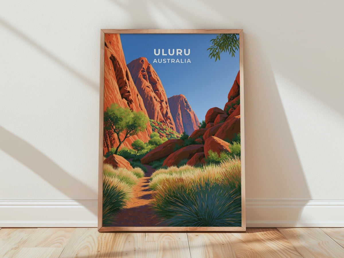 Uluru Poster - WanderWall