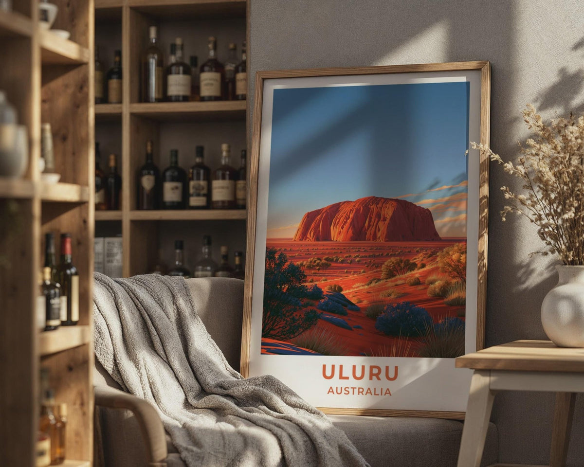 Uluru Poster - WanderWall
