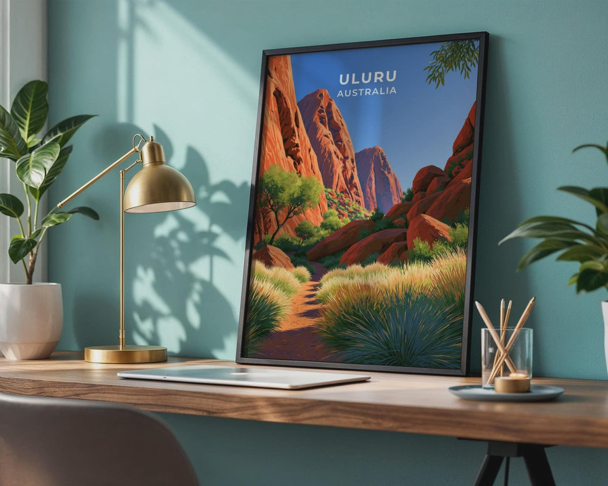Uluru Poster - WanderWall