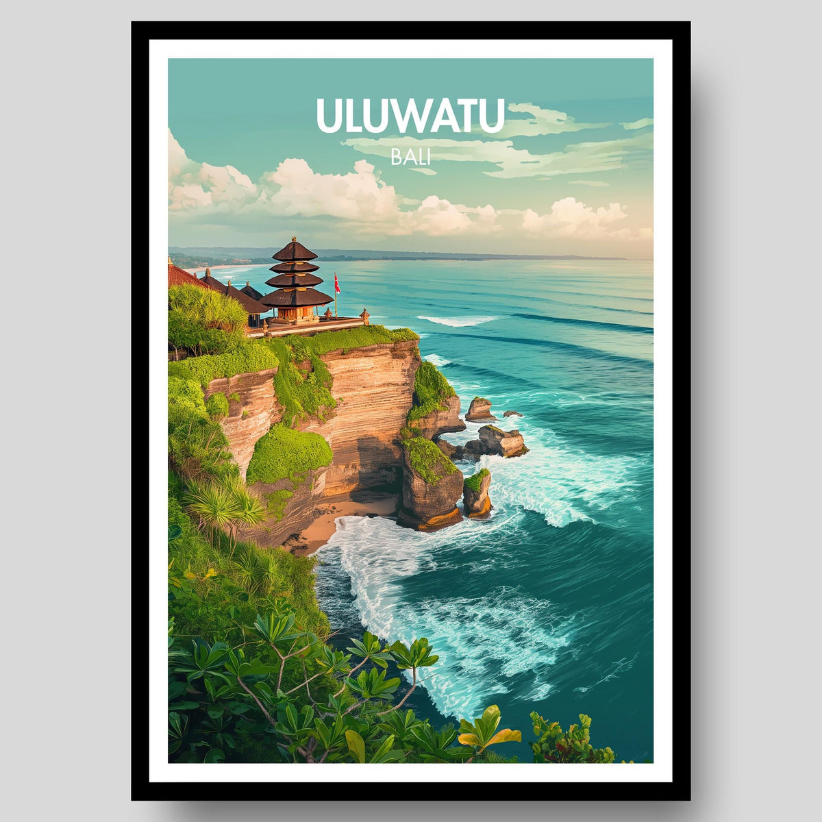 Uluwatu Poster - WanderWall