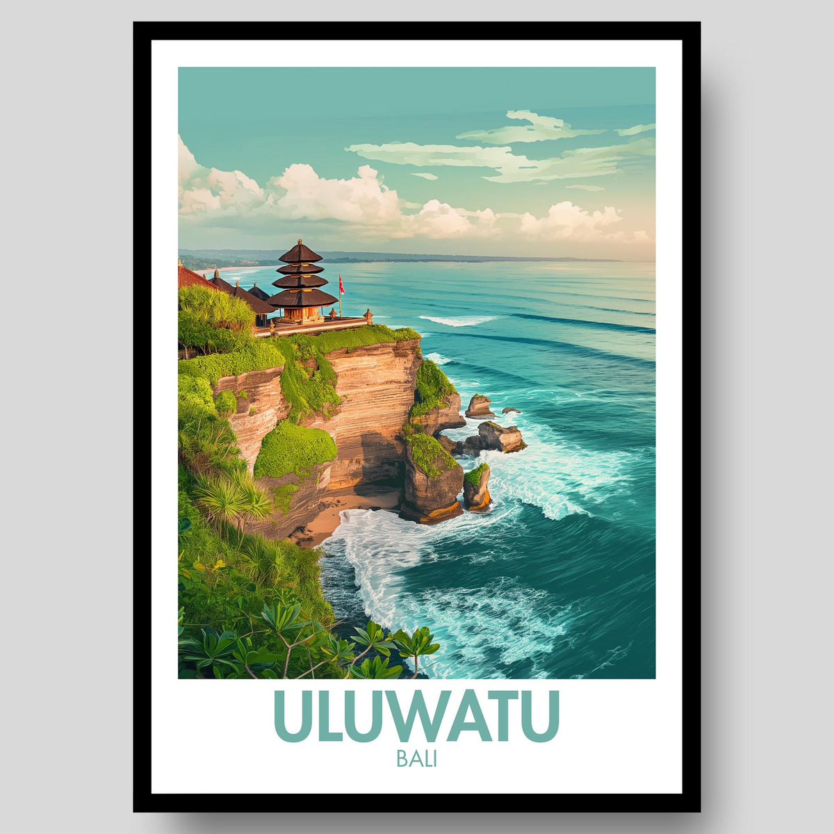 Uluwatu Poster - WanderWall