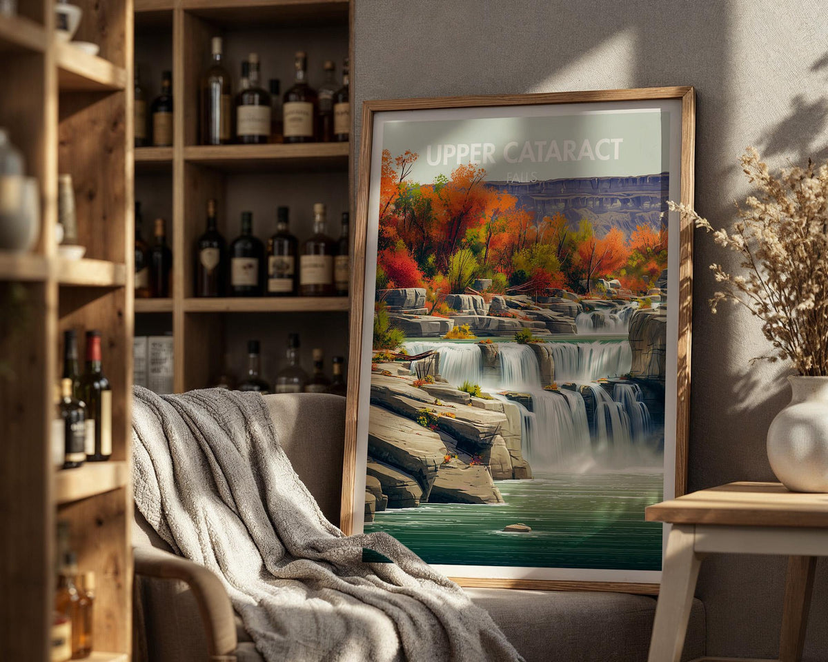 Upper Cataract Falls Poster - WanderWall