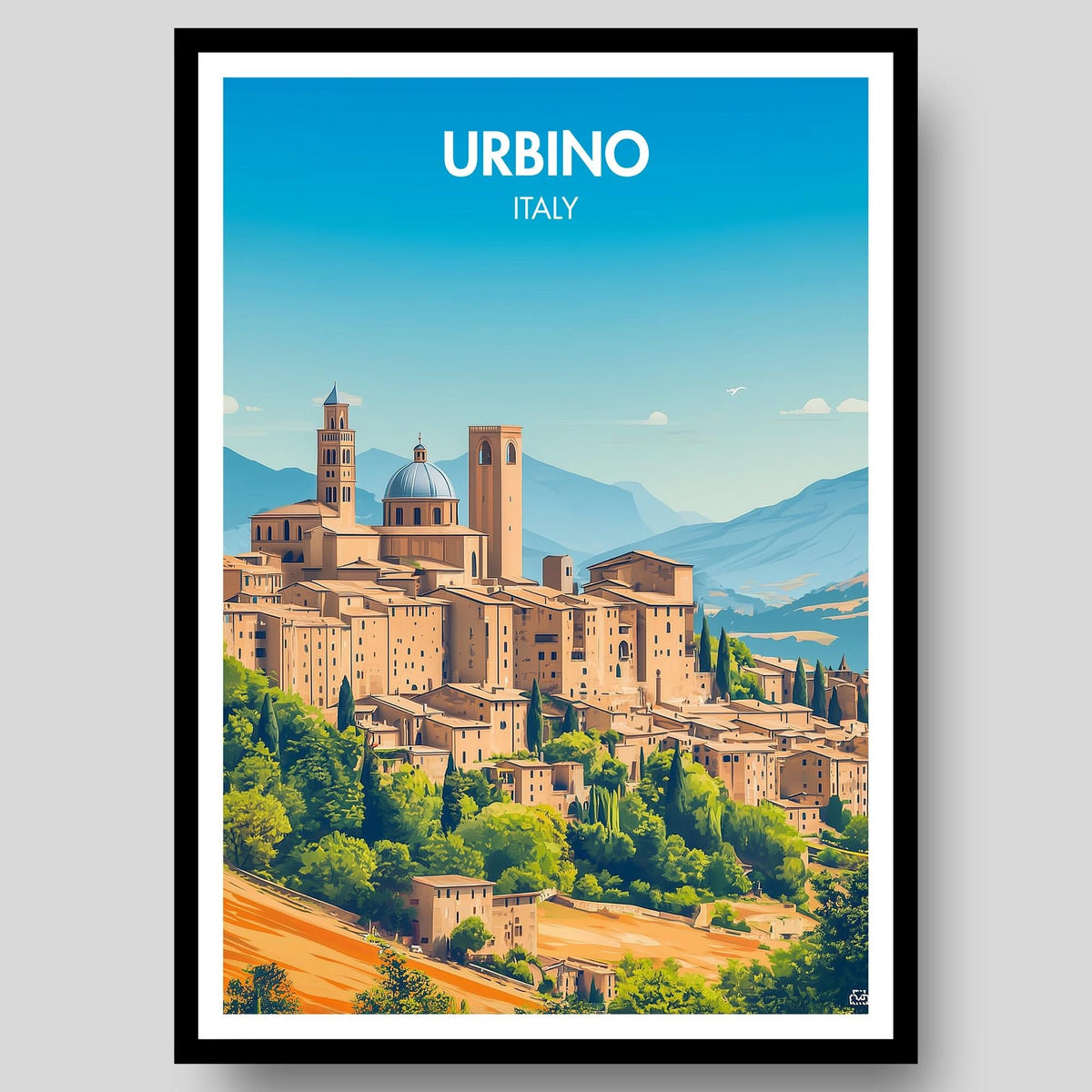 Urbino Poster - WanderWall
