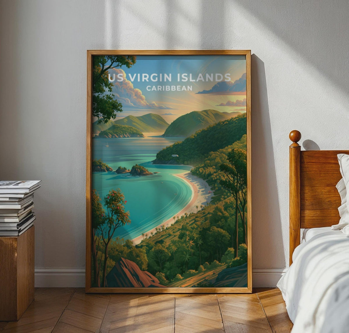 US Virgin Islands Poster - WanderWall