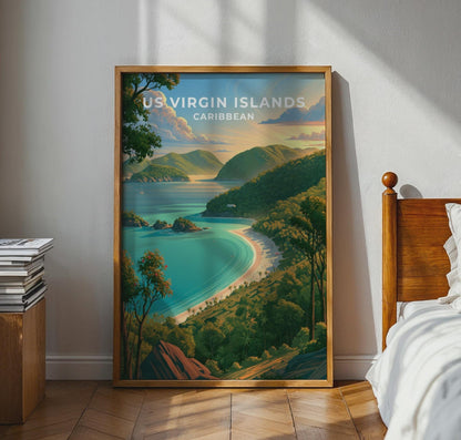 US Virgin Islands Poster - WanderWall